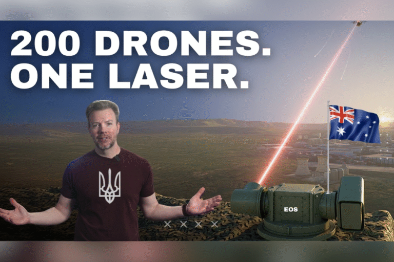 Australia's secret drone blaster revealed!