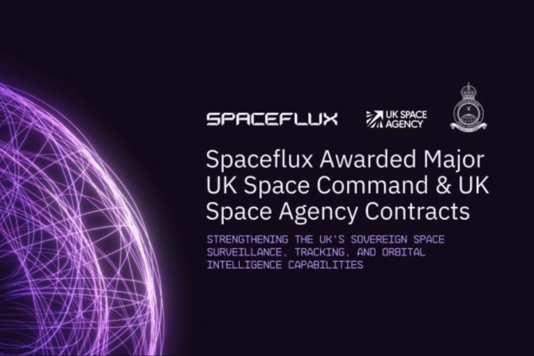 EOS Space Systems part of Spaceflux-led consortium awarded three major UK Government SDA contracts