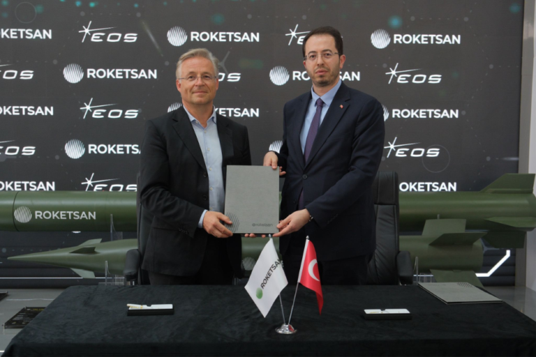EOS and ROKETSAN announce strategic partnership agreement for laser weapons