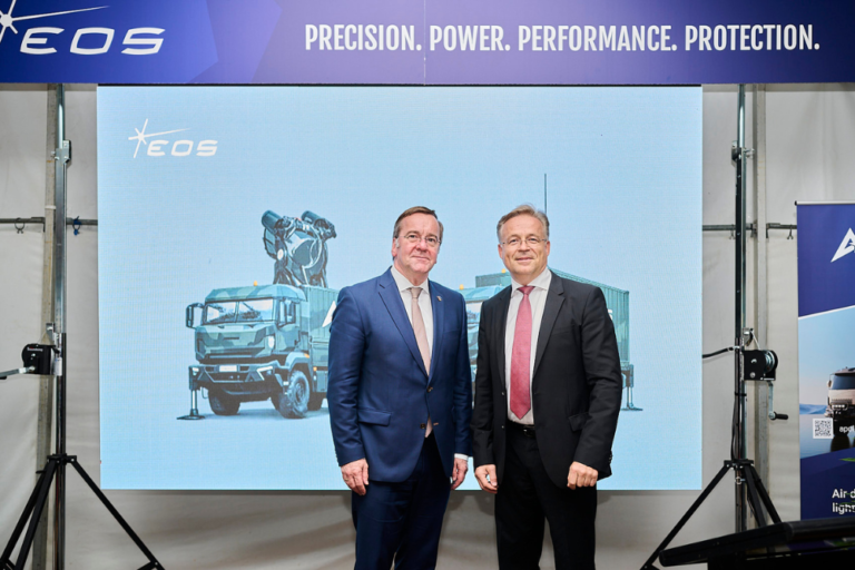 EOS welcomes high-profile German delegation to its Canberra facility