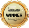 AUS SPACE awards Winner Business of the year