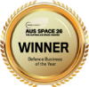 AUS SPACE awards Winner Defence Business of the year
