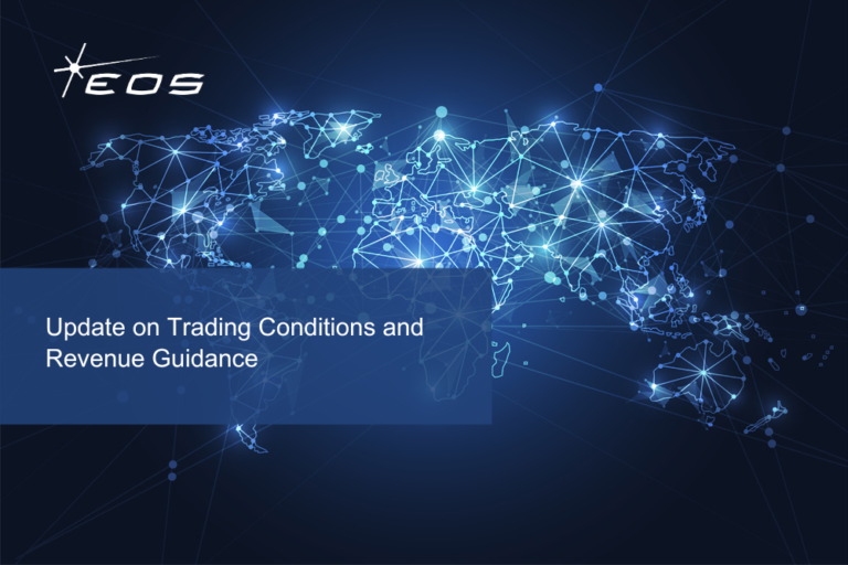 Update on trading conditions and revenue guidance