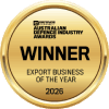 Australian Defence Industry Award - Export Business of the year 2026